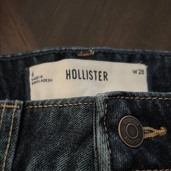 Blue Denim Mini Skirt - Picture 5 of 7